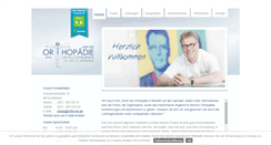 Desktop Screenshot of ortho-ms.de